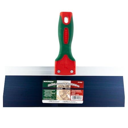 Warner PROGRIP 12" Mexican Heritage Taping Knife, Blue Steel Blade 11543